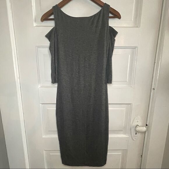 Bailey 44 Cold Shoulder Body Forming Dress 3/4 Sleeve - Picture 5 of 9
